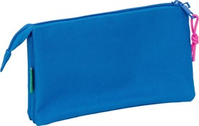 Κασετίνα Benetton Azulina Μπλε 22 x 12 x 3 cm