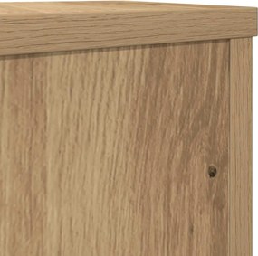vidaXL Βάσεις Φυτών 2 τεμ. Αρτισιανή Δρυς 20x20x30 εκ. Επεξ. Ξύλο
