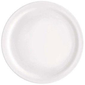 Πιάτα Ρηχά Πορσελάνινα (Σετ 6Τμχ.) Performa BR01311400 Φ24 White Bormioli Rocco Πορσελάνη