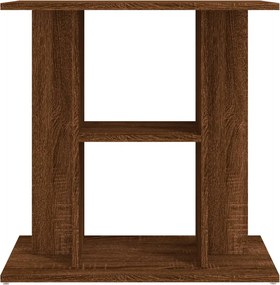 vidaXL Βάση Ενυδρείου Καφέ Δρυς 60x30x60 εκ. από Επεξεργασμένο Ξύλο