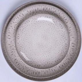 Σερβίτσιο Πιάτα Φαγητού Pantera (Σετ 20Τμχ) 25.092.40 Beige Cryspo Trio 20 τμχ Porcelain