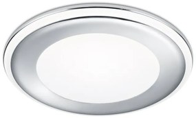 Πλαφονιέρα Φωτιστικό Οροφής Χωνευτό LED 10W Εφέ Aura Trio Lighting-652410106-Χρώμιο 652410106