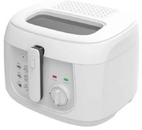 Crown CDF-2518 Φριτέζα Λαδιού 1800W 2.5lt Λευκή