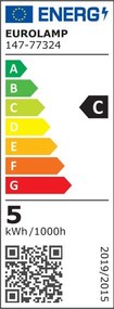 Λάμπα LED Eurolamp E27/4.9W/6500K/806Lm 147-77324