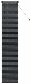 vidaXL Ρολό Παραθύρου με κουρτίνες Άλλο Μαύρο 40 x 220 cm Αλουμίνιο