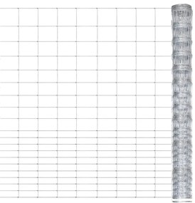 Συρματόπλεγμα Περίφραξης Ασημί 50 x 1,6 μ. Γαλβανισμένο Ατσάλι - Ασήμι