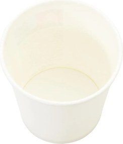 vidaXL Χάρτινα κύπελλα καφέ 1000 τεμάχια 4oz 100ml Λευκό