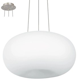 Φωτιστικό Οροφής Optica 86815 White Eglo Metal, Glass