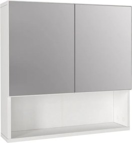 Καθρέπτης μπάνιου Trama Μegapap χρώμα λευκό 60x16,8x65εκ.