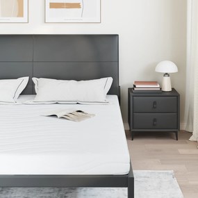 vidaXL Στρώματα Λευκό 200 x 200 cm 100% ύφασμα πολυεστέρα