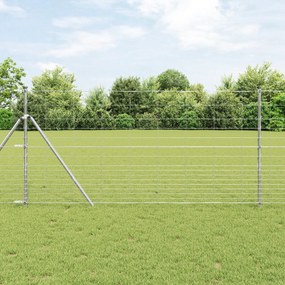 vidaXL Φράχτης 1.2x10 m Γαλβανισμένο Ατσάλι