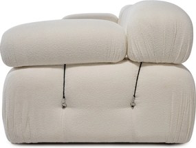 3-Seat Sofa Bubble 3 Seater ( L1-O1-1R) V2 - Bouclette White
