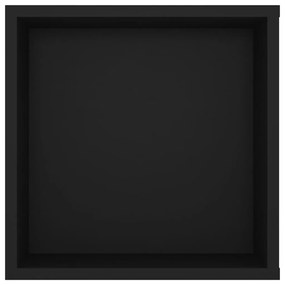 Έπιπλο Τηλεόρασης Κρεμαστό Μαύρο 102 x 35 x 35 εκ Μοριοσανίδα - Μαύρο