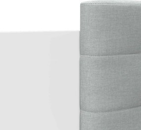 vidaXL Κρεβάτι με Κεφαλάρι Λευκό 80 x 200 cm Επεξεργασμένο Ξύλο