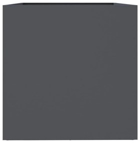 Ζαρντινιέρα Ανθρακί 62x40x39 εκ. από Χάλυβα Ψυχρής Έλασης - Ανθρακί