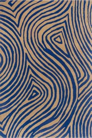 Χαλί Décor Groove 097708 Electric Blue Brink &amp; Campman 140X200cm