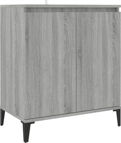 vidaXL Ντουλάπι Γκρι Sonoma 60 x 35 x 70 εκ. από Επεξεργασμένο Ξύλο