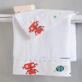 Πετσέτες Παιδικές Astronio (Σετ 2τμχ) Multi Ρυθμός Towels Set 70x140cm 100% Βαμβάκι