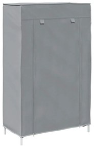 ντουλάπι παπουτσιών Γκρι 60,5x30x97 cm Μη υφασμένο ύφασμα - Γκρι