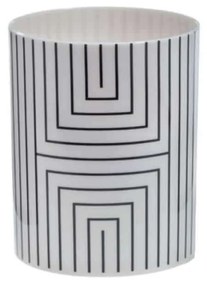 Ποτηροθήκη Graphic 02729.001 White-Black Plastic