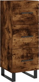 vidaXL Ντουλάπι Καπνιστή δρυς 34,5x34x180 εκ. από Επεξεργασμένο Ξύλο