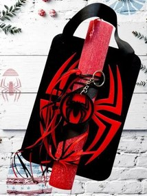 Τύπου Spiderman Σπάιντερμαν Αρωματική λαμπάδα ν.5 - Σετ Λαμπάδα, Πλάτη και Αυγό