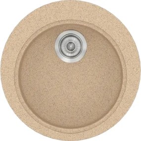 Sanitec Classic 316 (48×48) - Γρανιτένιος νεροχύτης - Granite BEIGE