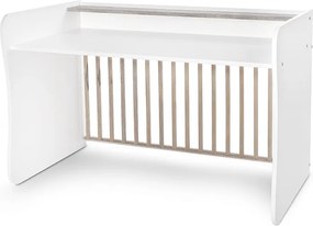 BED MINI MAXI 190/72 COLOUR WHITE/ARTWOOD NEW