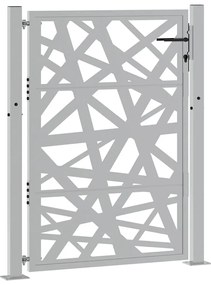 vidaXL Πύλη κήπου 105x130 cm από χάλυβα καιρικές συνθήκες Light Design