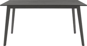 Τραπέζι Benson pakoworld MDF με καπλαμά χρώμα rustic grey 150x90x75εκ