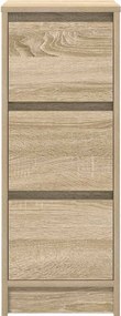vidaXL Ντουλάπι Sonoma Δρυς 29,5x34x76 εκ. από Επεξεργασμένο Ξύλο