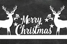 Σετ των 2 Intra απο ξύλο plywood 3mm-4mm πάχος Χριστουγεννιάτικο Σκηνικό Χαρτί Κοπή Δίασταση 15x15 cm INTRAFABR-111784215