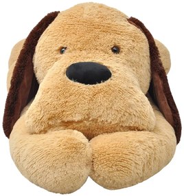 vidaXL Σκύλος Λούτρινος Μαλακός Καφέ 80 εκ.