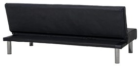 STATE BLACK PU ΚΑΝΑΠΕΣ-ΚΡΕΒΑΤΙ 180X79εκ.