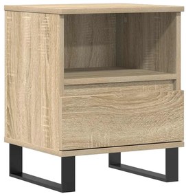 vidaXL Κομοδίνο Sonoma Δρυς 40 x 35 x 50 εκ. από Επεξεργ. Ξύλο