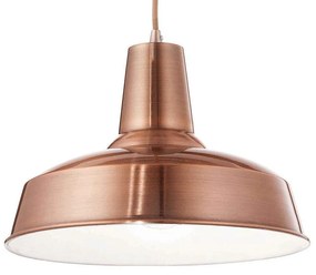 Φωτιστικό Οροφής Moby 093697 35x35/120cm 1xE27 42W Copper Ideal Lux