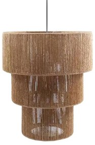 Ceiling light Populy Inart E27 brown paper rope D44x186cm 44x44x49 εκ.