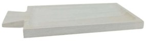 Πλατώ Σερβιρίσματος PIK102 50,8x23x3,2cm White Espiel Wood