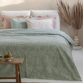 Σεντόνια Μονά (Σετ) Palamaiki Fashion FL6237 Πράσινο ΧΩΡΙΣ ΛΑΣΤΙΧΟ 170x260