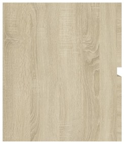 vidaXL Ντουλάπι Νιπτήρα Sonoma Δρυς 100x38,5x45 εκ. από Επεξ. Ξύλο