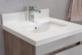 Πάγκος με Νιπτήρα & Καθρέπτη Oak ECHO 24 56x60x24