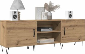 vidaXL Έπιπλο Τηλεόρασης Δρυς τεχνίτης 150x30x50 εκ. Επεξ. Ξύλο