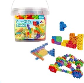 Σετ κατασκευών DIY με τουβλάκια νιφάδες - 120pcs - 8647-2 - 917512