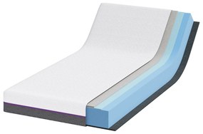 vidaXL Στρώματα Λευκό, Γκρίζο 90 x 200 cm