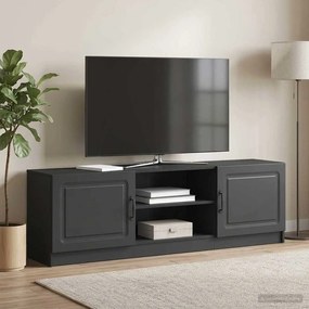 vidaXL Ντουλάπι TV Μαύρο 150 x 31 x 47 εκ Επεξεργασμένο Ξύλο