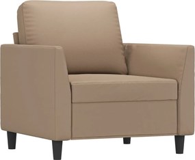 vidaXL Πολυθρόνα Καπουτσίνο 60 εκ. Συνθετικό δέρμα