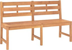 vidaXL Παγκάκι Κήπου 150 εκ. από Μασίφ Ξύλο Teak