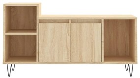 vidaXL Έπιπλο Τηλεόρασης Sonoma Δρυς 100x35x55 εκ. Επεξ. Ξύλο