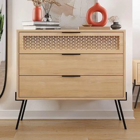ΣΥΡΤΑΡΙΕΡΑ NAIVE MEGAPAP ΧΡΩΜΑ SAPPHIRE OAK 93,1X40X83,1ΕΚ.