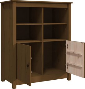 vidaXL Ντουλάπι Καφέ Μέλι 83x41,5x100 εκ. από Μασίφ Ξύλο Πεύκου